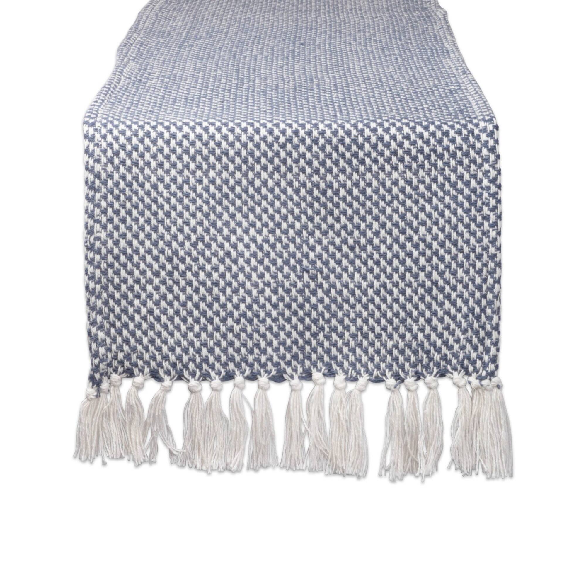 DII® 72" French Blue Woven Table Runner